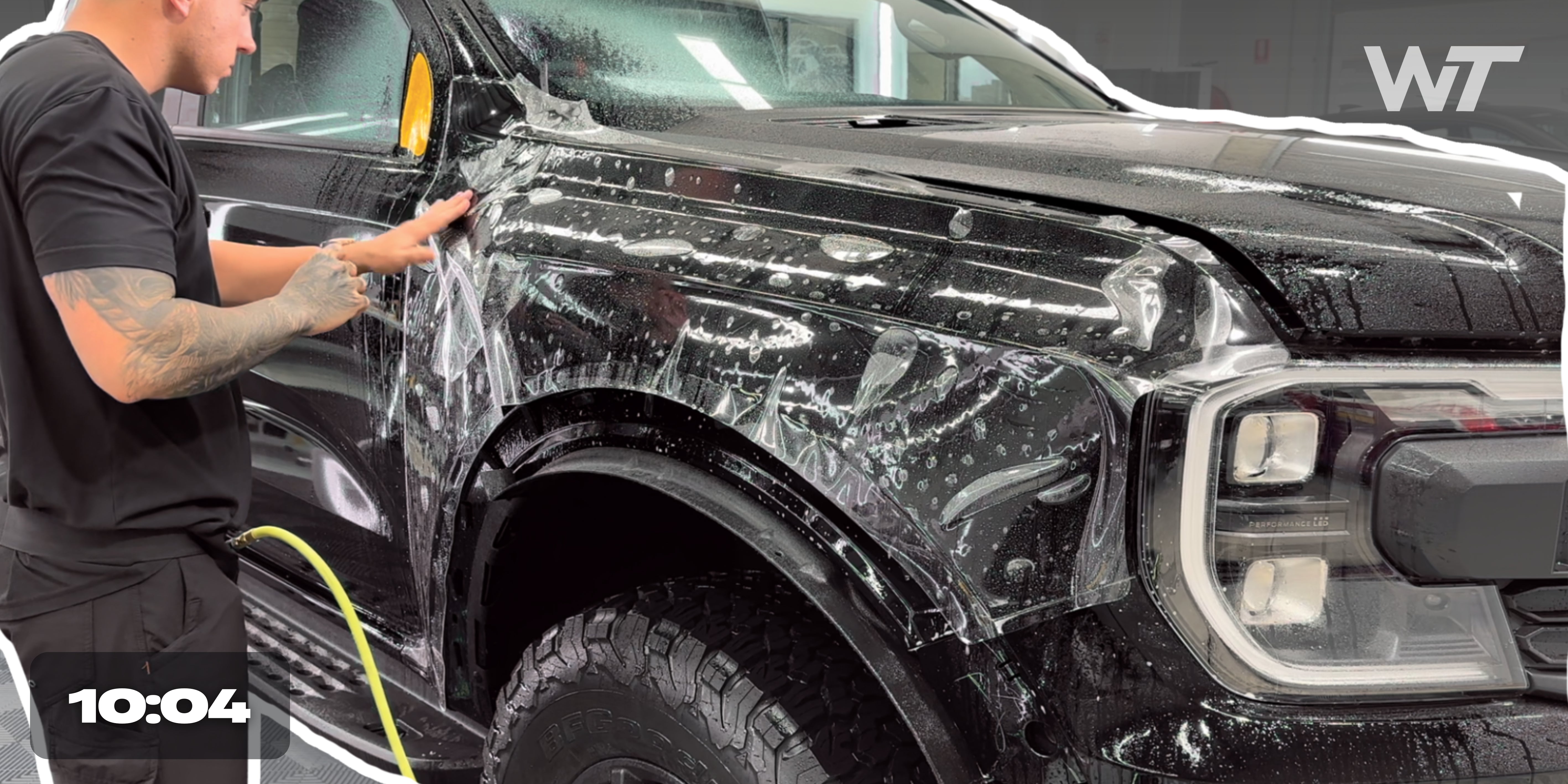 Ford Raptor - Fender Wrap in PPF