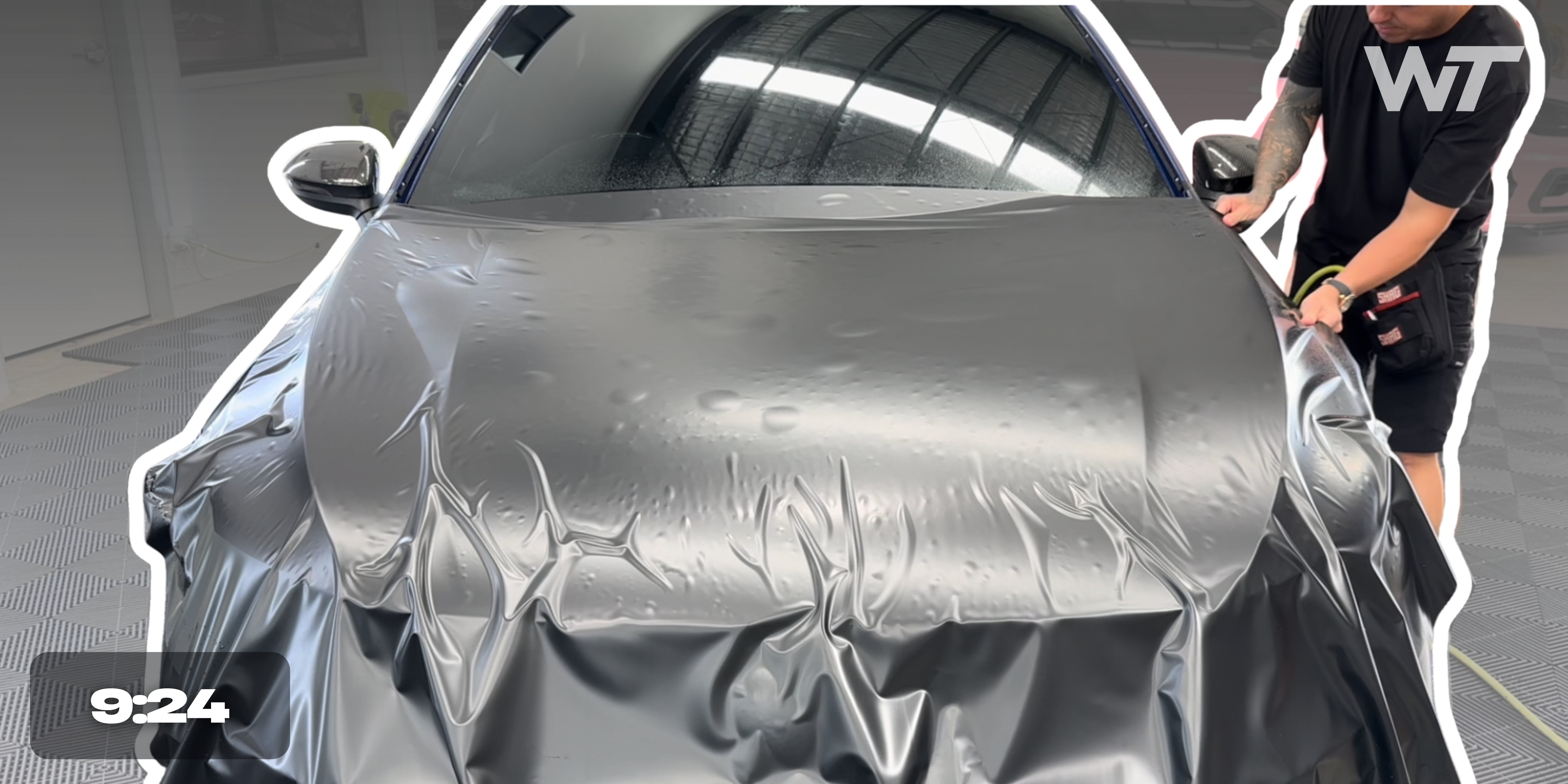 VW Golf 8R - Bonnet Wrap in Color PPF