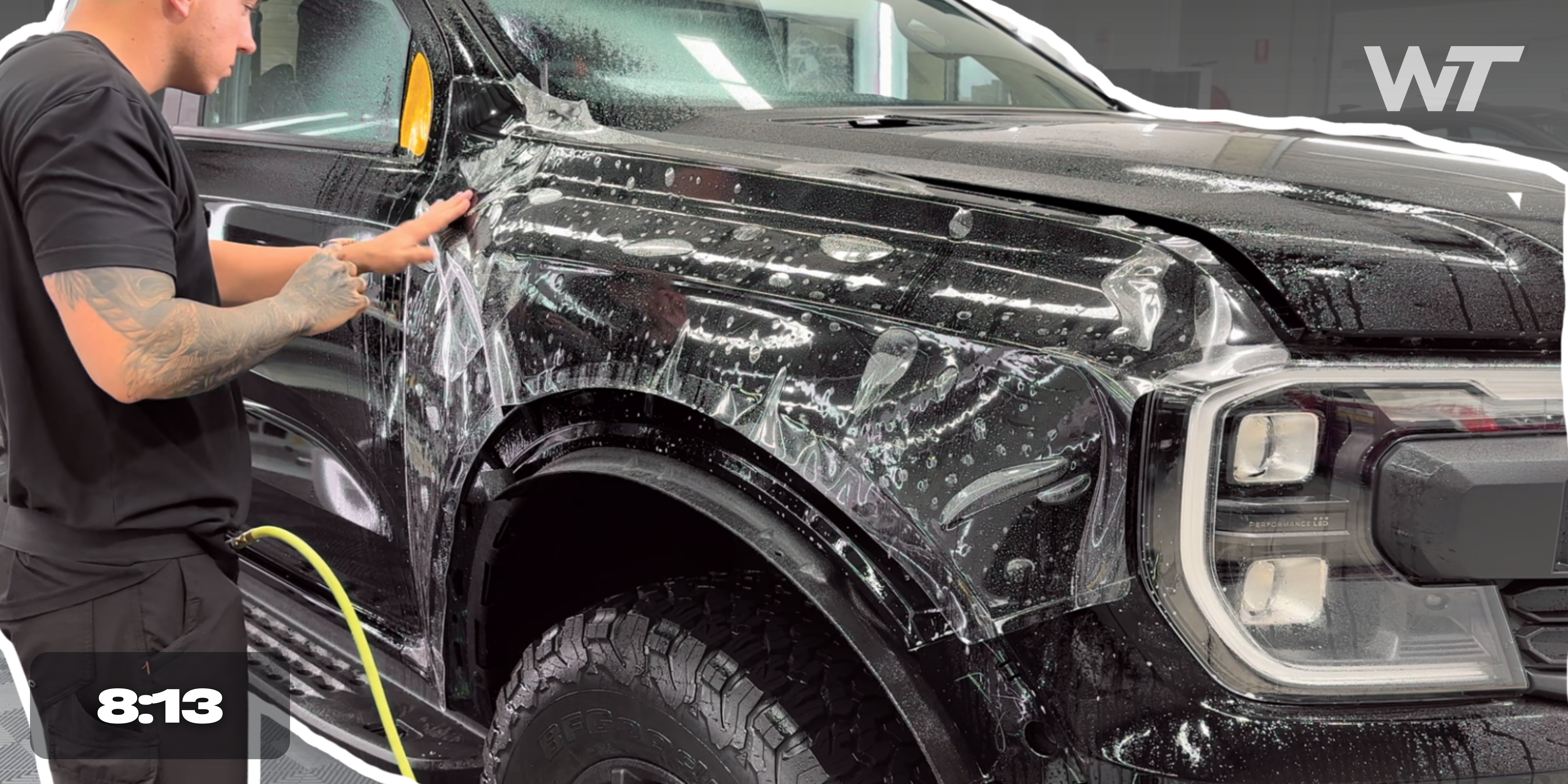 Ford Raptor - Fender Wrap in PPF