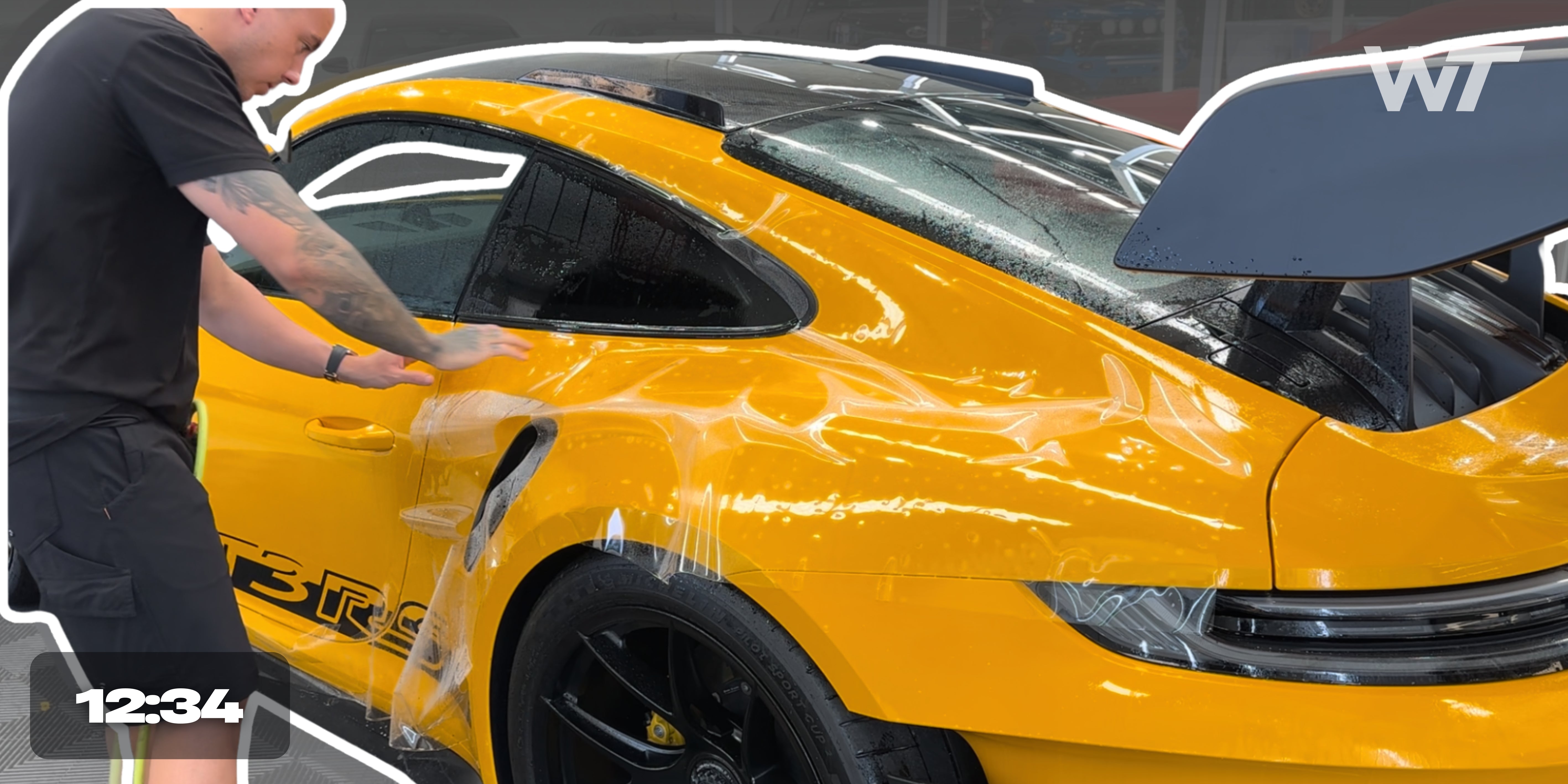 Porsche GT3RS - Rear Quarter Wrap in PPF